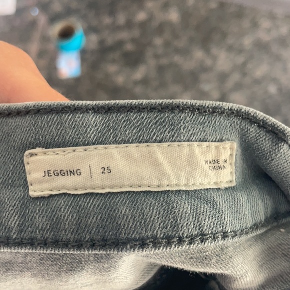 pacsun grey super stretch begging size 25 - Picture 4 of 4